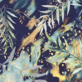 blätterzweige in pastell softshell (1)