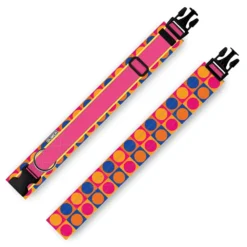 BUMER Hundehalsband, Steck-Halsband RETRO 60er JAHRE